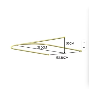 1688 China Factory Direct Sale Best Quality Modern Design U-Shaped Isolation <b>Curtain</b> Beauty Salons Hot Sale Best Source - Product Image 5