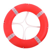Bouée de sauvetage Lifebuoy à haute flottabilité, en plastique, résistante aux inondations, pour usage d'urgence, 25 kg, mousse solide, taille adulte, PVC, homologuée CCS