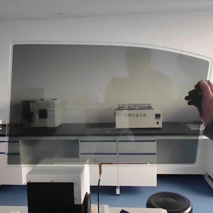 Película Inteligente <span class=keywords><strong>para</strong></span> Ventanas, Vidrio Adhesivo Conmutable PDLC, Tinte Eléctrico con Efecto Espejo <span class=keywords><strong>para</strong></span> Privacidad en Automóviles - Product Image 2