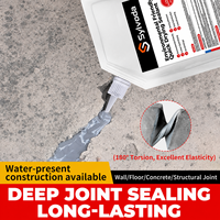 Sealant Anti Bocor Atap Silikon 500g, Lem Perbaikan Retak Tahan Cuaca untuk Konstruksi, Jendela, Alas, dan Sambungan