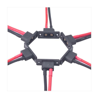 Câble adaptateur pour Verifone Cbl 268-004-01-c, connecteur en cuivre Amass Xt90 vers Xt60 mâle/femelle, boîtier ABS, indice de protection IP65