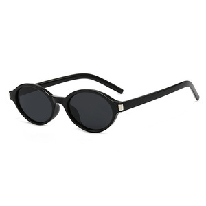 Gafas de Sol Redondas Retro Clásicas, Monturas Ovaladas Pequeñas, Gafas de Sol de Moda para Mujer, Logotipo Personalizado, Gafas de Sol de Alta Calidad - Product Image 1