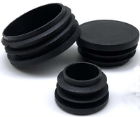 Embouts en plastique pour tubes de 50 mm / Bouchons carrés en plastique / Embouts obturateurs en plastique / Inserts pour tubes / Bouchons de tuyaux moulés par injection OEM/ODM