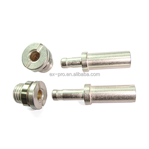 EX-<span class=keywords><strong>PRO</strong></span> Konektor Soket Pegas Mahkota Betina Kustom Berlapis Perak/Emas Kolom Tembaga Arus Tinggi 16A-320A M12X1.5 OD -45C - Product Image 3