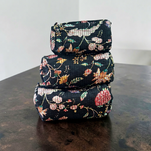 Premium Cosmetic Storage <b>Bag</b> With Modern Geometric Pattern Strong Zipper Closure Portable Makeup Organizer Lightweight Travel - Product Image 1