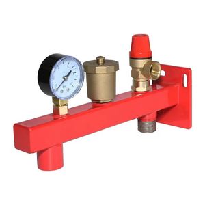 Válvula de Seguridad HVAC de Doble Suministro, Conjunto de Alivio de Presión para Ventilación de Tanque de Agua de Fuente de Aire para Caldera, 3 Bar 6 Bar, Medio Gaseoso - Product Image 5