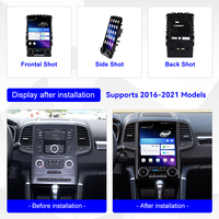 Foforfor Écran vertical 14,5 pouces Android Carplay Stéréo multimédia pour Renault Megane 4 Koleos 2016-2021 Navigation GPS pour voiture