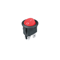 KCD1 Interrupteur à bascule rond 4 broches ON-OFF pour bateau avec indicateur LED