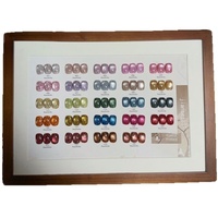 Style français pour salon de manucure 1 ensemble de vernis à ongles en gel UV 24 couleurs y compris rouge blanc porcelaine petit bulbe œil de chat perles de verre
