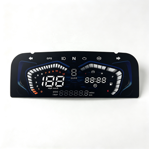 Autocollant adhésif imprimé personnalisé pour tableau de bord de voiture, impression UV sur PC, pour tableau de bord et combiné d'instruments - Product Image 2