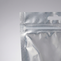 Sacs d'emballage personnalisés imperméables à l'huile avec fermeture éclair pour leurres de pêche en plastique souple imprimés, pour le stockage et la protection des appâts