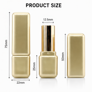 Gloss à lèvres biologique longue tenue Subgolden, tube doré, mini format personnalisé pour maquillage quotidien, marque privée - Product Image 6