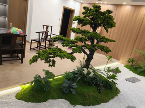Искусственное пластиковое декоративное дерево: большой бонсай сосны и другие сосны, большое уличное декоративное дерево сосны для продажи - Product Image 6
