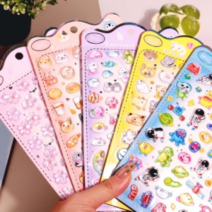 Adesivi <span class=keywords><strong>Decorativi</strong></span> NEKONI 3D in Rilievo con Animali, Oceano, Fiori di Ciliegio, Spazio e Cristalli <span class=keywords><strong>per</strong></span> Telefoni e Bicchieri - Product Image 3