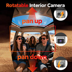 Carlover AI Dashcam 2K+1K+1K a 3 Canali WIFI, Telecamera Nascosta per Auto, Registratore <span class=keywords><strong>DVR</strong></span> con Visione Notturna e G-Sensor, Scatola Nera - Product Image 4