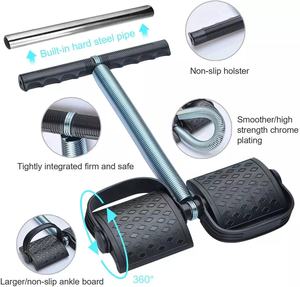 CW RSB012 Cuerda de tensión Pedal de resorte Tobillo Ejercitador abdominal Sit up Pull Rope Tummy Trimmer - Product Image 5