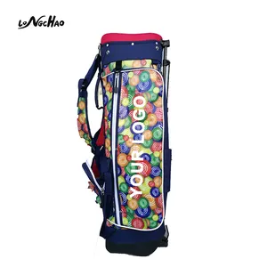 Nieuwe Ontwerp Custom Lichtgewicht Draagbare En Duurzaam Golf Stand Bag