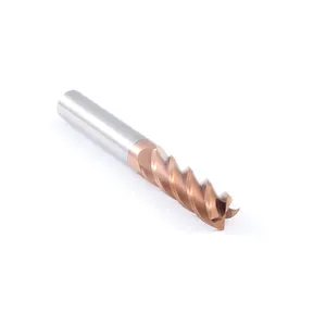 Wholesale 2 Flute 4 Flute HRC58 CNC Endmill 4mm 6 mm 8mm 10mm Solid Carbide Flat End Mill for Stainless steel