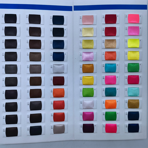 Tela satinada 100% poliéster brillante, varios colores, reciclada - Product Image 3