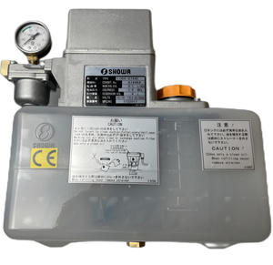 Showa ปั๊มน้ำมันมอเตอร์เดิม LCB4-8744E 100-110V 0.1L/นาทีระบบหล่อลื่น4L 1.4MPa สำหรับงานกลึง - Product Image 1