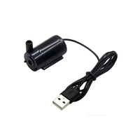 USB DC3V 5V Basse Tension Petite Pompe à Eau Micro Mini Pompe Submersible Ultra Silencieuse