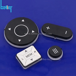 ปุ่มกดพลาสติก ABS PP PC แบบกำหนดเอง คีย์แคปยางสำหรับคีย์บอร์ด - Product Image 4