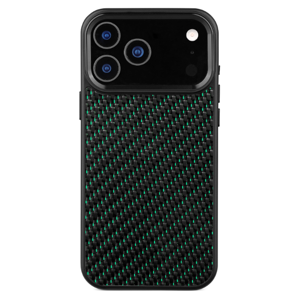 Fibre de carbone sergé 3K vert