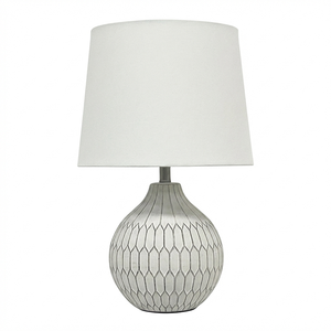 Modern Luxury Ceramic Table Lamp Bedroom Creative Simple Home Hotel Decoration Porcelain Bed Side Includes <b>Bulbs</b> - Product Image 4