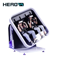 HEROVR Funfair Arcade 720 Degrés Rotation Tir Jeu 9D VR Machine Realidadvirtual 2Dof Parcs À Thème En Plein Air Public Métal