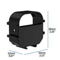 Support de charge magnétique à dégagement rapide pour caméra Insta360 GO Ultra, cadre de protection avec port Type-C, support griffe froide léger
