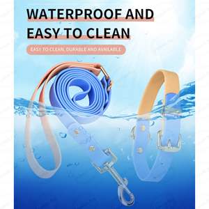 2024 alla moda in PVC Pet collare guinzaglio impermeabile indistruttibile - Product Image 3