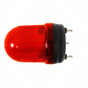 Feu de signalisation LED SW1101AJ 12V 24V 220V, rouge, rotatif, clignotant, montage mural, IP65, matériau PC - Product Image 4