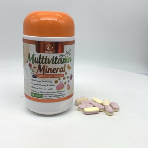 DUOZI Comprimés Multivitaminés et Minéraux à Double Couche, 60 Unités, Complément Alimentaire Végétalien, Soutien Immunitaire, Énergie Stimulante - Product Image 4