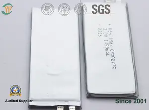 1450mAh 3.0V 기본 리튬 이산화망간 배터리 소프트 포장 지능형 산업 사용 파우치 배터리