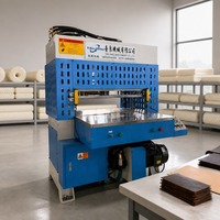 Machine automatique de découpe et de perforation de coussins en latex haute efficacité