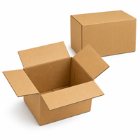 Boîte d'expédition en carton ondulé écologique, emballage recyclable en carton conforme à la norme EU PPWR pour les vêtements, les produits de beauté et la vente en ligne