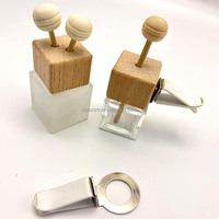 Diffuseur de parfum professionnel pour voiture, bouteilles en verre d'aromathérapie avec support de distributeur, vente en gros directe d'usine