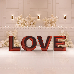 Letras y Números Metálicos Iluminados para Decoración, Letreros LED <span class=keywords><strong>de</strong></span> Neón, Letras Decorativas <span class=keywords><strong>de</strong></span> 2, 4 y 5 Pies - Product Image 4