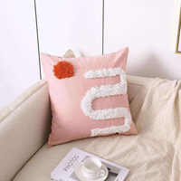 Housse de coussin carrée géométrique abstraite moderne Innermor, à fermeture éclair, personnalisable et portable pour la maison, l'hôpital, l'hôtel