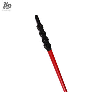 Perche télescopique de fabrication de vitres, 12m, 50 pieds, pour nettoyage de surfaces vitrées, vente en gros - Product Image 5