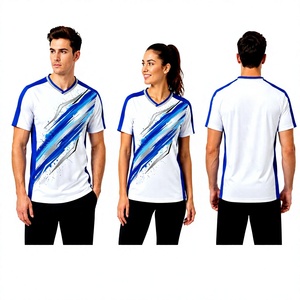 Maillot de sport premium par sublimation, personnalisé, en polyester anti-humidité, idéal pour la course, l'entraînement et la gym - Product Image 3