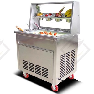 Ventas directas 2025 De La sartén de inteligencia más popular Placa fría Fabricación de rollos de helado al mejor precio - Product Image 2
