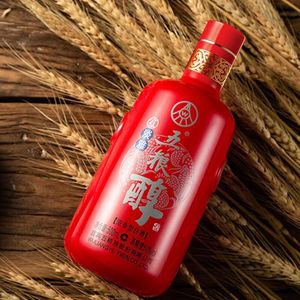 Wuliangchun Red Elegant Liquor, 50%vol Nongxiang Strong Aroma <span class=keywords><strong>Baijiu</strong></span>, Bouteille de 500ml pour les importateurs d'<span class=keywords><strong>alcool</strong></span> asiatiques - Product Image 4