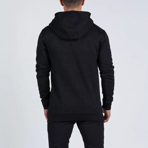 JL0930B Sweat <span class=keywords><strong>à</strong></span> capuche uni de haute qualité avec fermeture éclair complète <span class=keywords><strong>Ninja</strong></span> personnalisé pour hommes vente en gros de haute qualité - Product Image 6