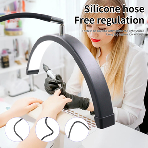 Lampe de bureau à <span class=keywords><strong>pince</strong></span> LED pour salon de manucure, bras flexible, éclairage de manucure, température de couleur réglable pour studio de beauté et nail art - Product Image 6