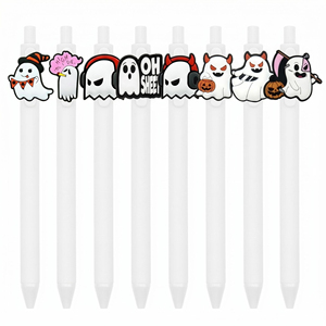 <span class=keywords><strong>ป</strong></span>า<span class=keywords><strong>ก</strong></span><span class=keywords><strong>ก</strong></span>าเจลแบบยืดหดได้ลายจุด PVC นุ่มลายผีฮาโลวีน สำหรับนั<span class=keywords><strong>ก</strong></span>เรียนเขียน<span class=keywords><strong>ป</strong></span>ระจำวัน - Product Image 5