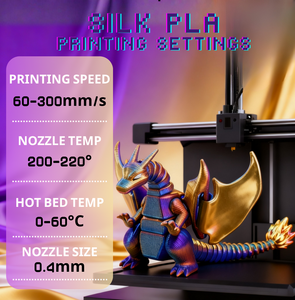 Filamento PLA Silk de Doble Color para Impresión 3D, 1.75mm, 1kg, 100% Material Virgen, Brillante, para Impresoras FDM, Ideal para Modelos Artísticos - Product Image 4