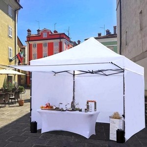 Barato portátil 3x3 plegable Pop up Gazebo con paredes laterales Impreso dosel Tienda de aluminio al aire libre impermeable Trade Show Carpas - Product Image 4