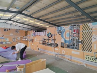 Bonhong Jeu coupe-mur Ninja personnalisé de qualité supérieure Équipement de terrain de jeu intérieur pour enfants pour centre commercial