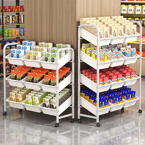 Organisateur de rangement pour jouets blanc à 3 niveaux avec 9 bacs et roulettes pour la chambre des enfants - Product Image 5